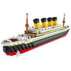 Titanic Ocean Liner Brick Model