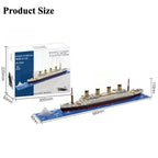 Titanic Ocean Liner Brick Model