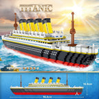Titanic Ocean Liner Brick Model