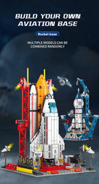 Space Aviation Manned Rocket Building Blocks