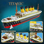 Titanic Ocean Liner Brick Model